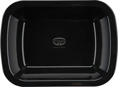 Produktbild von DR. OETKER Tiefe Auflaufform 28,5 × 21 × 6 cm, emailliert