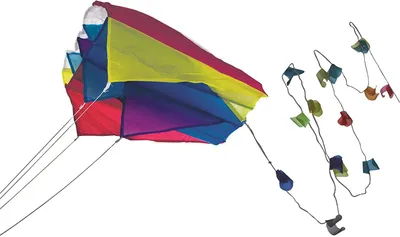 Productafbeelding van Einleinerdrachen Mini-vlieger, parafoil, 60x51 cm, 1 stuk