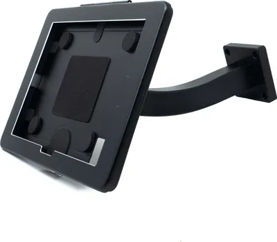 Produktbild von Wand Halterung abschließbar für iPad 10 Pro 11 Air 4 5 in Schwarz