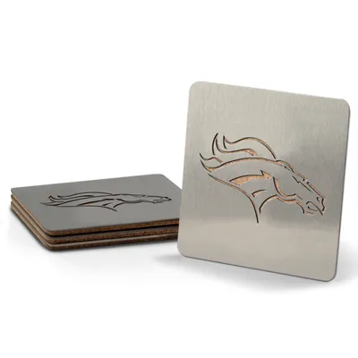 Produktbild von Denver Broncos Boaster Coaster 4er-Set