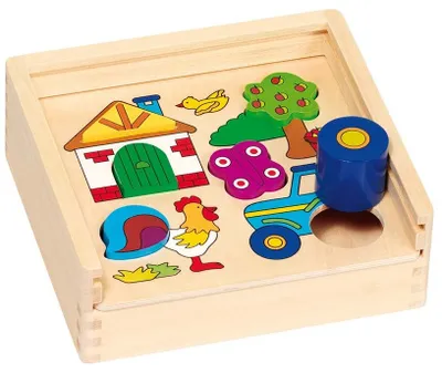 Produktbild von Goki Formenkasten Bauernhof