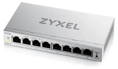 Obrázek produktu pro Zyxel GS1200-8V3, Řízený, L2, Gigabit Ethernet (10/100/1000), Plně duplexní režim, Desktop