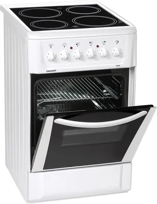 Produktbild von Exquisit ECM 5-4 Elektro-Standherde - Weiß