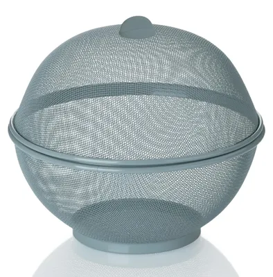 Produktbild von Kela Como Obstkorb, rund, Durchmesser 26,5 cm, grau