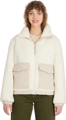 Produktbild von Ragwear Arctika - Damen Teddyjacke, Größe:S, Farbe:ivory