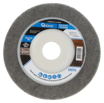 Obrázok produktu pre Brúsny kotúč 125mm, Geko
