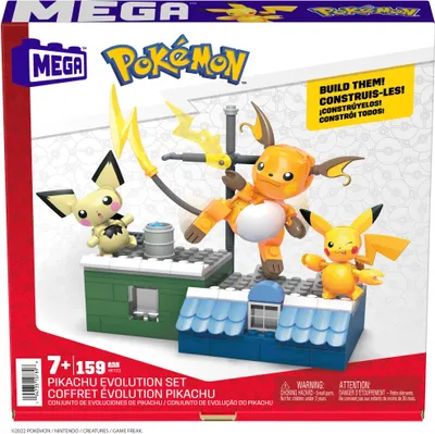 Zdjęcie produktu dla Klocki Pokemon Ewolucja Pikachu