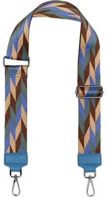 Produktbild von styleBREAKER Breiter Taschen Schulterriemen verstellbar mit Rauten Muster, Wechsel Taschengurt, Handyband, Handykette 02013031