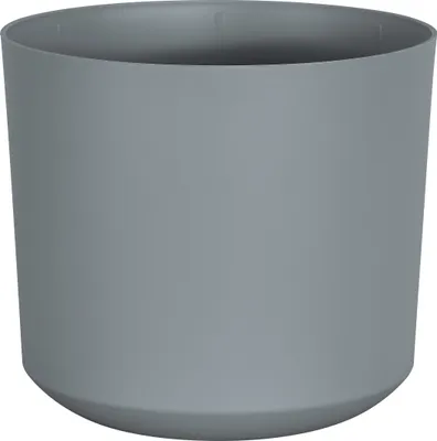 Produktbild von Tubo Pflanztopf Betonfarbe – Ø30cm 14.5L Kunststoff für Zimmerpflanzen