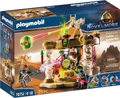Produktbild von PLAYMOBIL Novelmore 70751 Sal'ahari Sands - Tempel der Skelettarmee
