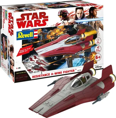 Immagine prodotto di Revell Build & Play model kit Star Wars Resistance A-Wing Figther