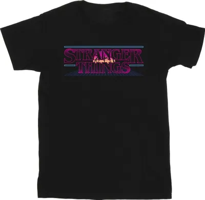 Produktbild von Netflix - "Stranger Things" T-Shirt für Herren BI45753 (4XL) (Schwarz)
