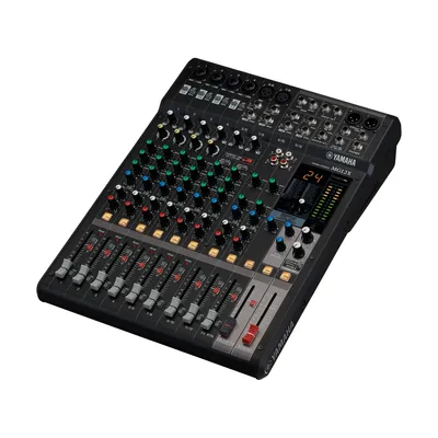 Produktbild von Yamaha MG12X Audiomixer, 12 Kanäle, D-PRE Mikrofonvorverstärker, SPX Effekte, 308x118x422mm