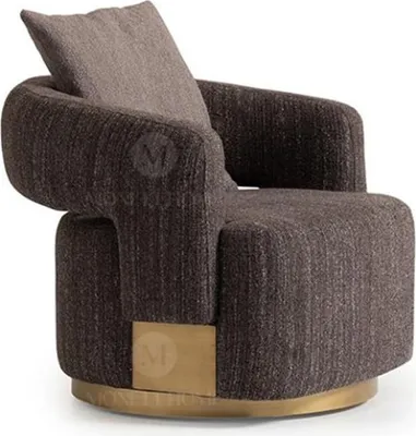 Immagine prodotto di Poltrona monoposto grigio legno soggiorno poltrona TV reclinabile
