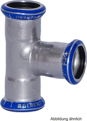 Produktbild von Geberit 31214 Mapress Edelstahl T-Stück reduziert