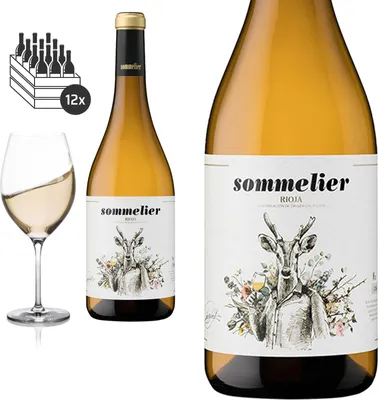 Produktbild von 12er Karton 2022 Rioja blanco SOMMELIER von Bodegas Senorio de Arana - Weißwein
