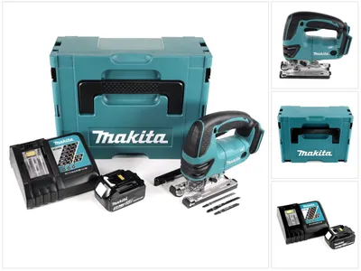 Immagine prodotto di Makita DJV 180 RT1J Seghetto alternativo a batteria 18V + 1x Batteria 5,0Ah + Caricabatterie + Valigetta