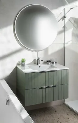 Immagine prodotto di Lavabo in Vetroceramica SLIM, 81x46,5 cm, bianco