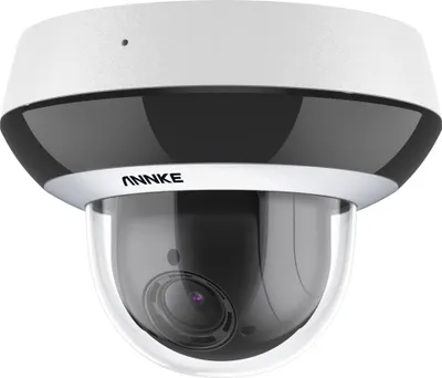 Produktbild von ANNKE I91BK 4 MP PoE PTZ Dome Überwachungskamera mit 4X optischem Zoom, Nachtsicht in Farbe, IK10 Vandalismusschutz