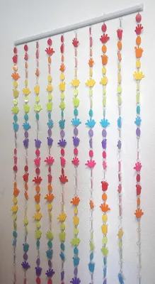 Produktbild von Kunststoff LE PIED TÜRVORHANG Maße 90x200cm