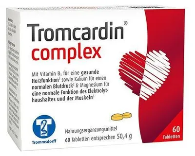 Immagine prodotto di Compresse del complesso Tromcardin 60 Capsule