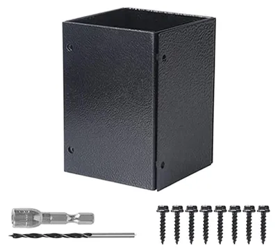 Produktbild von Verstellbarer Metallpfostenhalter für den Außenbereich