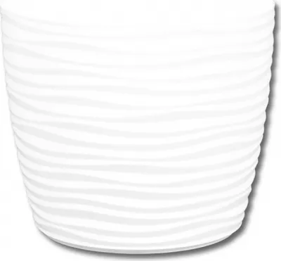 Zdjęcie produktu dla Osłona na doniczkę SAHARA PETIT plastikowa matowa d23x21cm