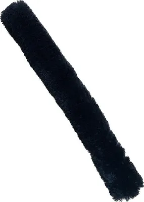 Produktbild von Euroriding Vorderzeug Schutz Lammfell, Farbe:schwarz