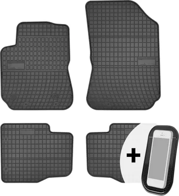 Immagine prodotto di Tappetini in gomma per auto Tappetini per auto Set di 4 pezzi dal montaggio preciso - adatto per Citroen C4 Cactus dal 2014