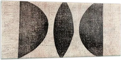 Produktbild von Bilder auf glas - Einteilig - Form Figuren Geometrisch - 120x50cm - Glasbilder - Wandbilder - Bilder - zum Aufhängen bereit - Wanddekoration aus Glas - Glas Bilder - Wandbild auf Glas - GAB120x50-5099