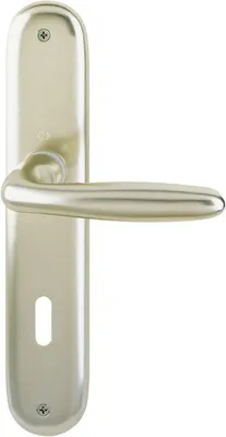 Produktbild von HOPPE Langschild-Garnitur Verona Aluminium Neusilber 1510/273P - 6972160