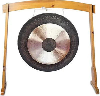 Produktbild von Gongständer für Gongs bis 100 cm – ±130 x 41 x 128 cm; ±6000g