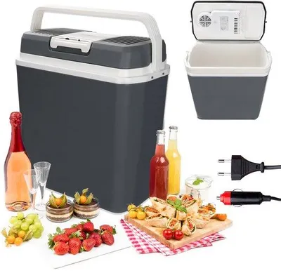 Obrázok produktu pre Elektrická chladnička s objemom 24 l a funkciou ohrevu – s konektormi 12 V a 230 V