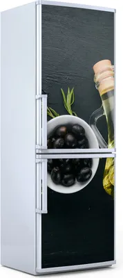 Produktbild von Magnete Dekorative - 60 cm x 180 cm - Küche Magnetmatte Kühlschrankmagnete - Oliven Motive
