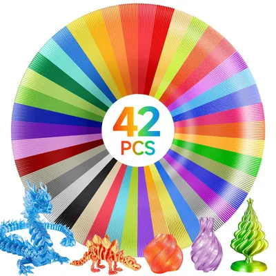 Produktbild von 3D-Stift-Filament, 1,75 mm, 3D-Stift-Farbsatz für 3D-Stifte und 3D-Druckstifte