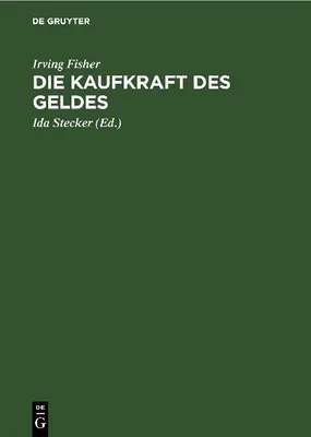 Produktbild von Die Kaufkraft des Geldes