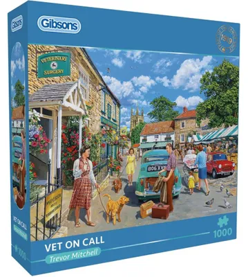 Produktbild von GIBSONS Puzzle Veterinary Emergency 1000 Stü ck
