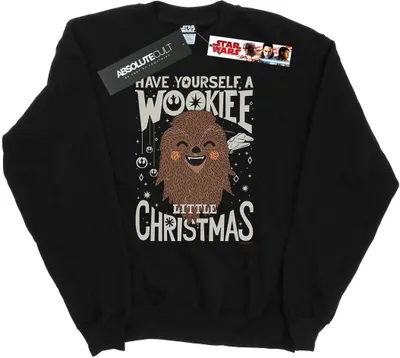 Produktbild von Star Wars - "Wookiee Little" Sweatshirt für Herren BI45662 (M) (Schwarz)