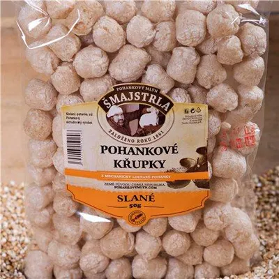 Obrázek produktu pro Pohankové křupky - slané 50 g ŠMAJSTRLA