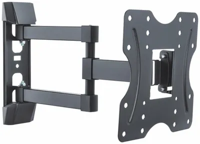 Zdjęcie produktu dla Uchwyt ścienny do telewizorów o przekątnej 58-107 cm (23-42 cali), standard VESA: 200x200, możliwość regulacji kąta nachylenia: 3°/-10°, możliwość obrotu: +/-90°