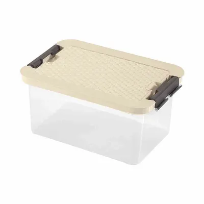 Produktbild von Heidrun 902204 Systembox 8 l, 33 x 22 x 16 cm Deckel in Rattanoptik farbig sortiert