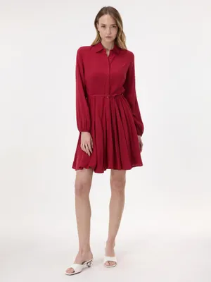 Produktbild von Orsay Rotes knielanges Hemdkleid für Damen 38