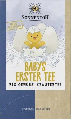 Produktbild von Sonnentor Baby's erster Tee Bengelchen Doppelkammerbeutel -  - 27g