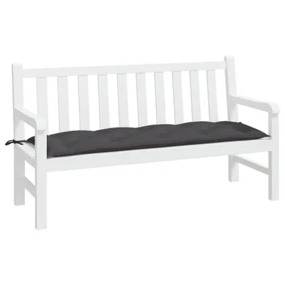 Produktbild von vidaXL Gartenbank-Auflage Anthrazit 150x50x7 cm Oxford-Gewebe
