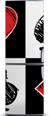 Produktbild von Tulup Kühlschrankdekoration - Magnetmatte - 60 cm x 180 cm - Magnet auf dem Kühlschrank - Kartenfarben