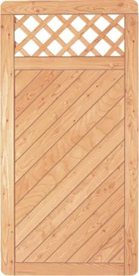 Produktbild von T&J SKAGEN RANK Sichtschutzzaun Lärche 900 x 1800 mm