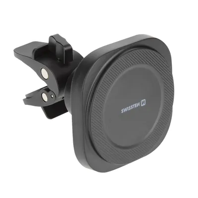 Zdjęcie produktu dla Magnetyczny uchwyt Swissten Magstick do wentylatora z bezprzewodowym ładowaniem 15 W/7,5 W i obsługą MagSafe