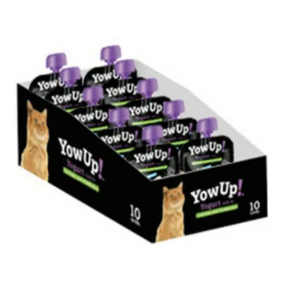 Productafbeelding van YowUp natvoer voor katten, 10 porties van 85 gram, yoghurt smaak