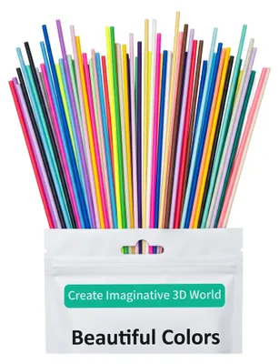 3D-Stift Filament 160 Stück, 32 Farben, 2,5 mm PCL