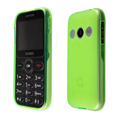 Obrázok produktu pre caseroxx ochranný obal TPU kryt kompatibilný s Alcatel 2019G / 2020X, gumená taška na mobilný telefón zelená